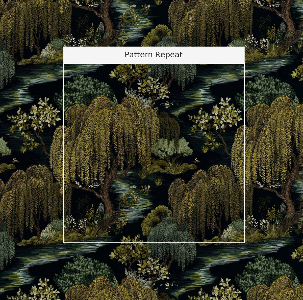 Provenance - Fabric - Painted Paper