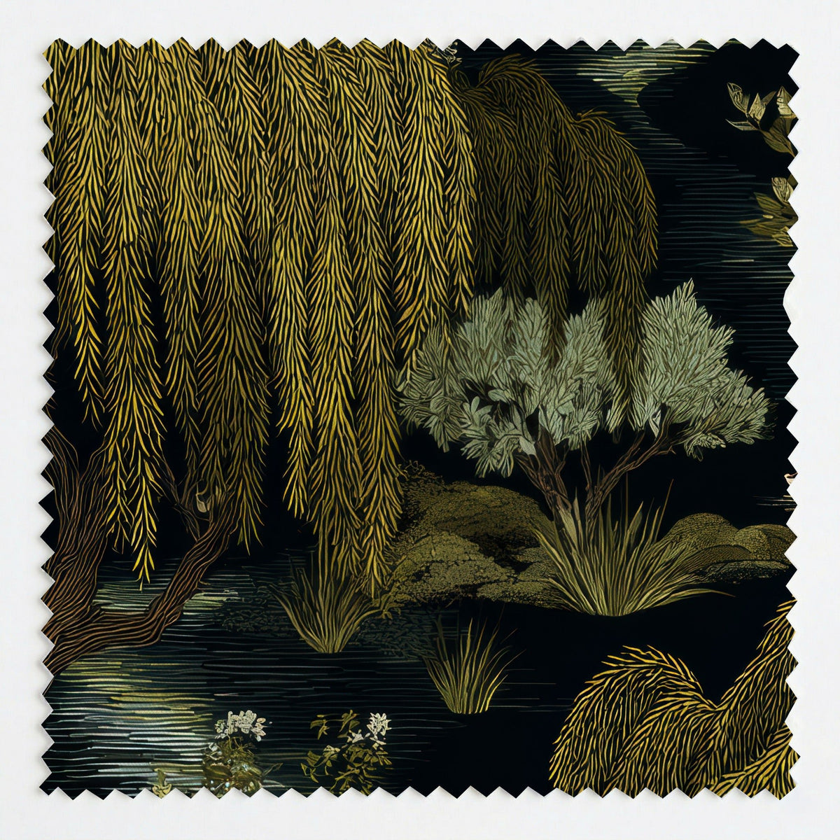 Provenance - Fabric - Painted Paper