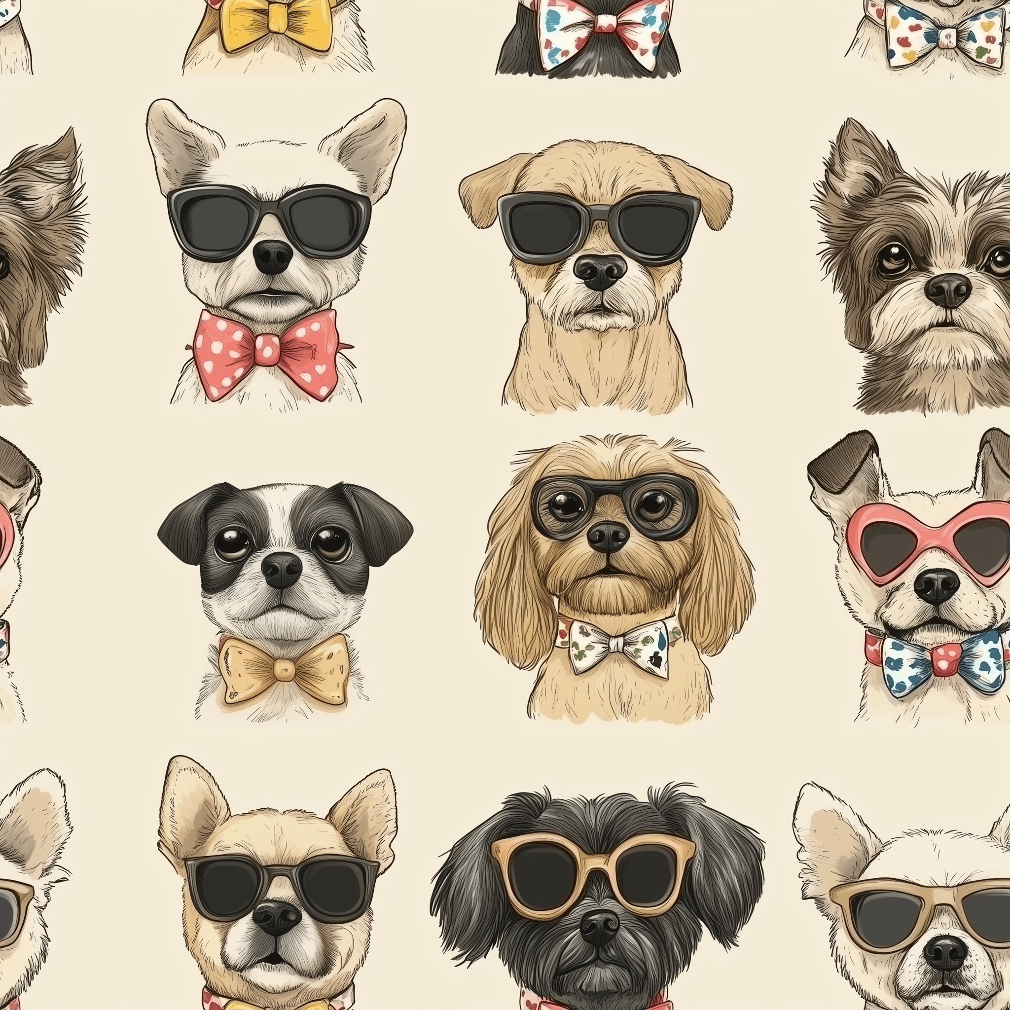 Pup - arazzi Wallpaper - Painted Paper