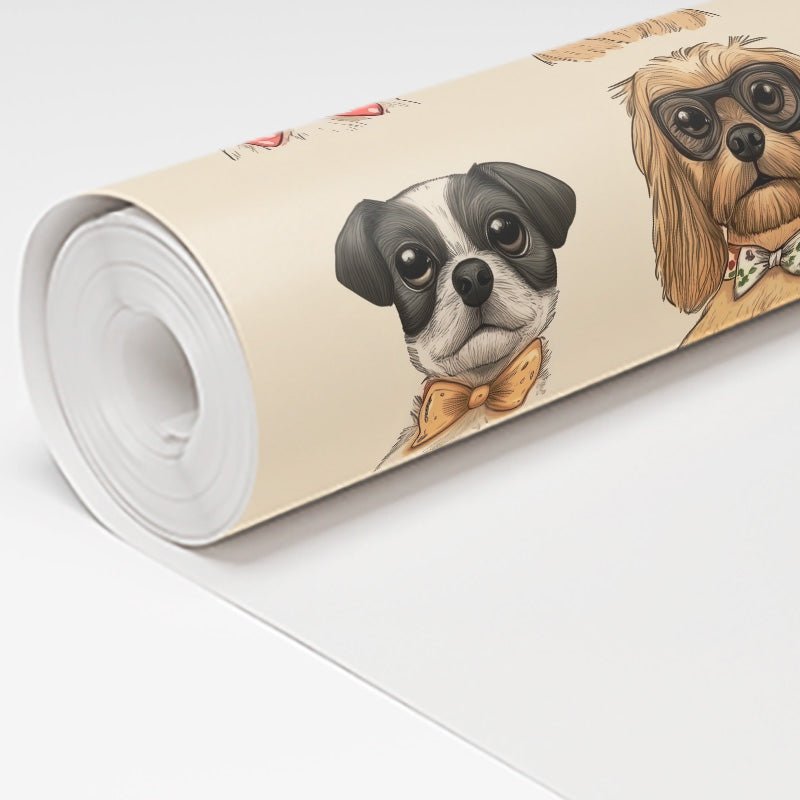 Pup - arazzi Wallpaper - Painted Paper