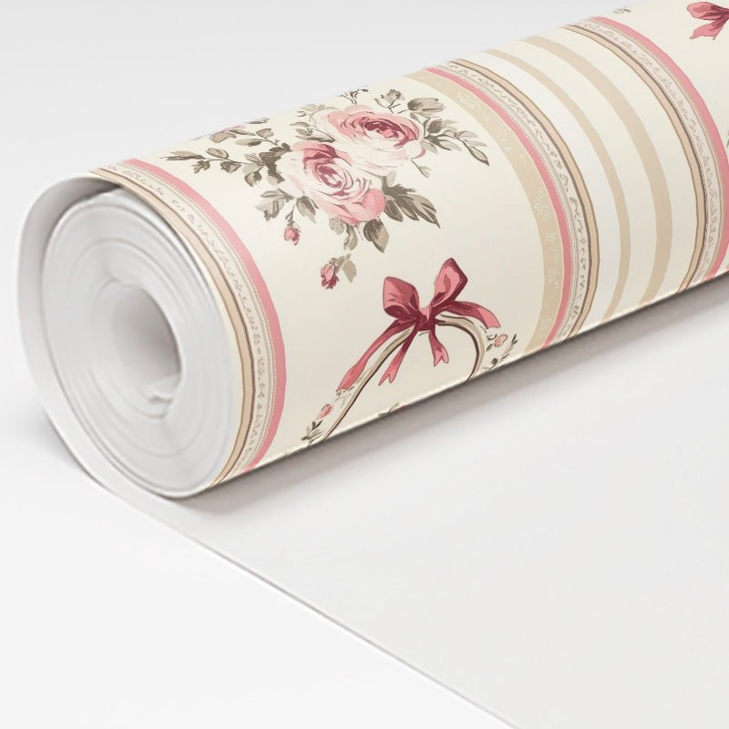 Quenelle Wallpaper - Painted Paper