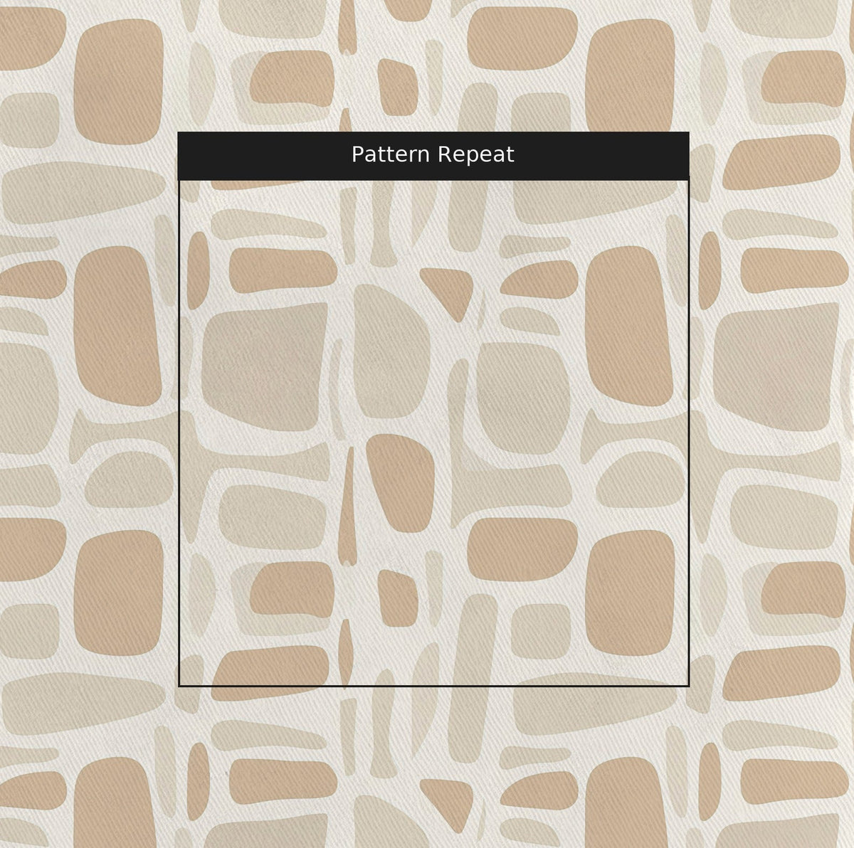 Quillon Cobble - Fabric - Painted Paper