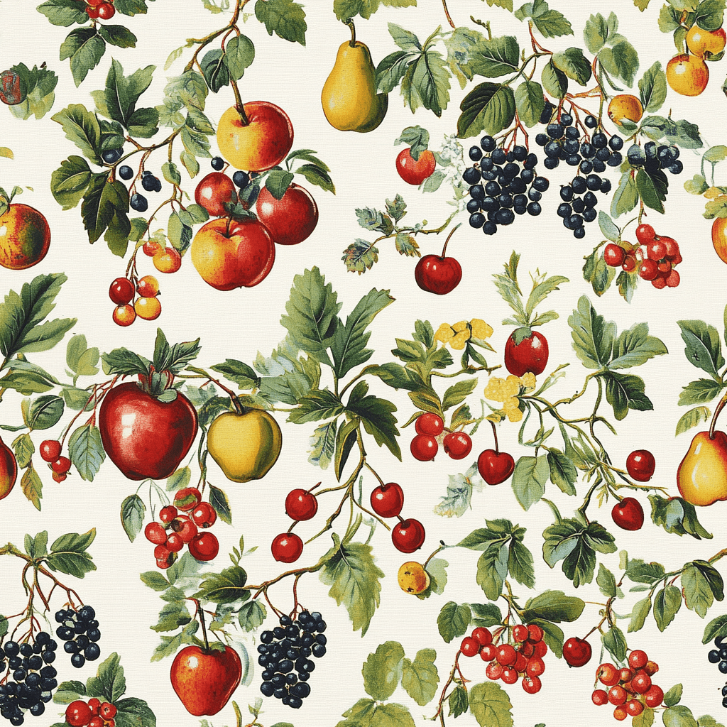 Rainbow Fruit Salad Wallpaper - Painted Paper