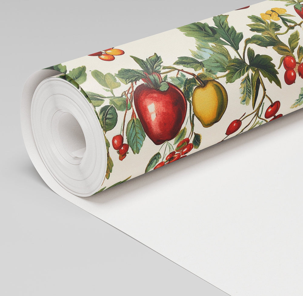 Rainbow Fruit Salad Wallpaper - Painted Paper