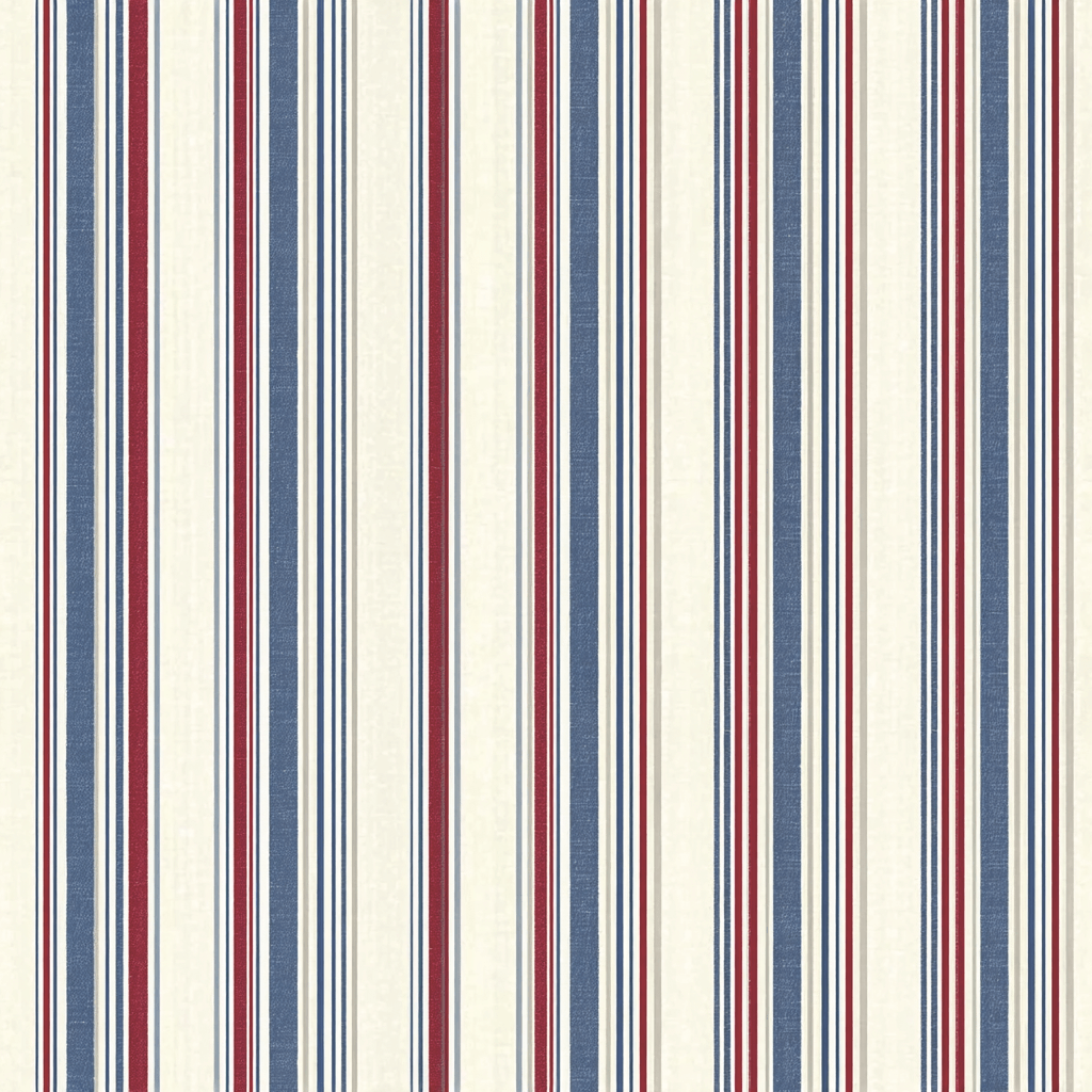Ralphie Stripes Wallpaper - Painted Paper