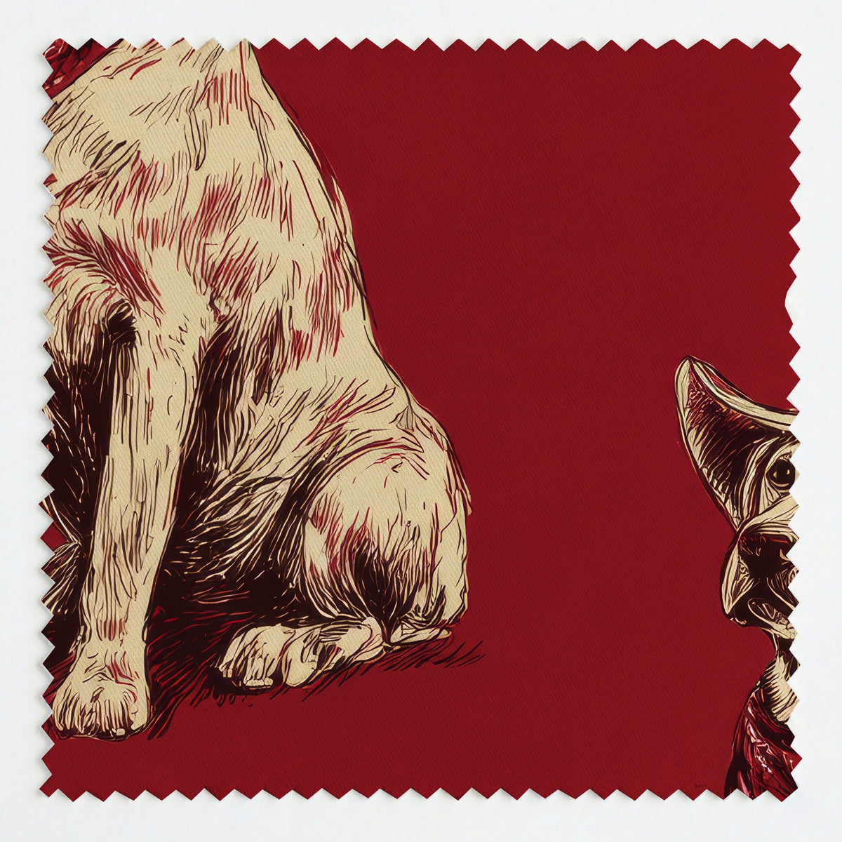 Ranger's Best - Fabric - Painted Paper
