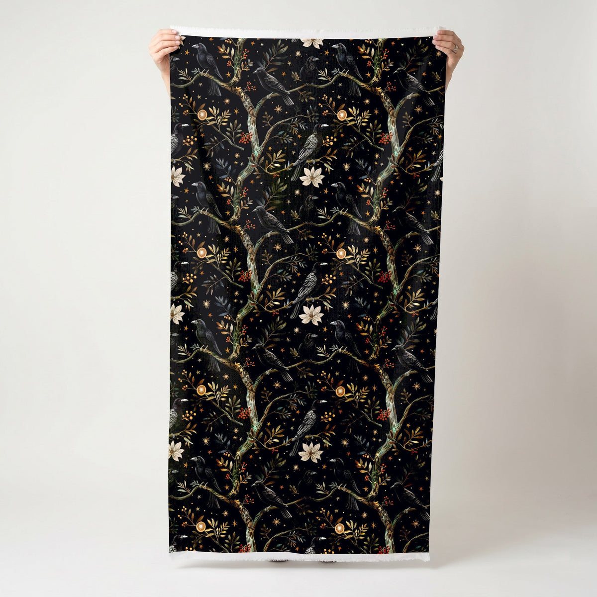 Ravens of Blackwood - Fabric - Painted Paper