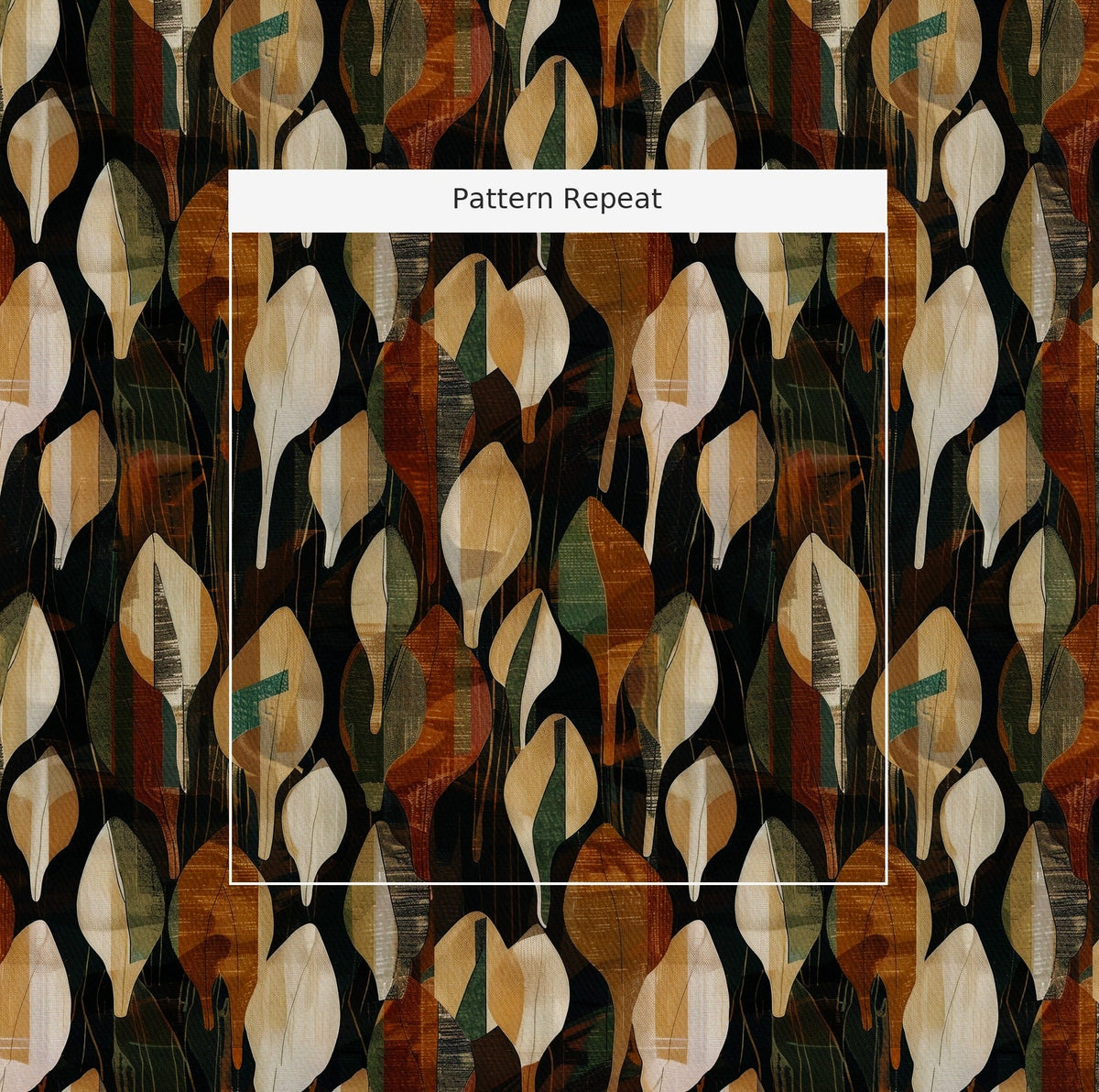 Red Clay County - Fabric - Painted Paper