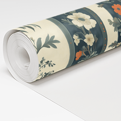 Regal Wildflower Wallpaper - Painted Paper