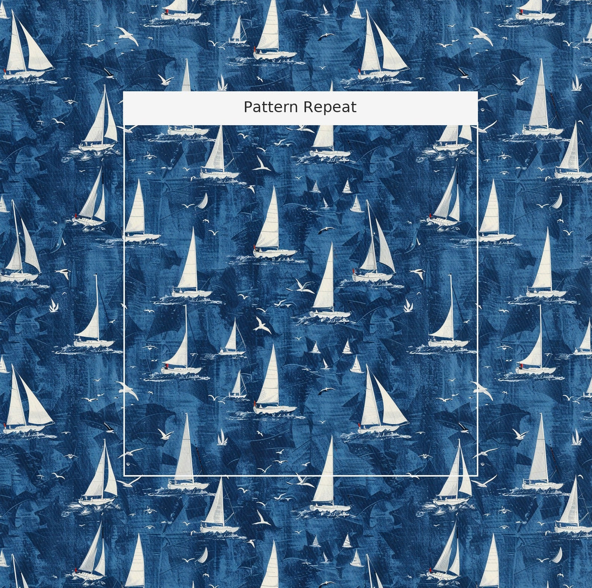 Regatta Bay - Fabric - Painted Paper