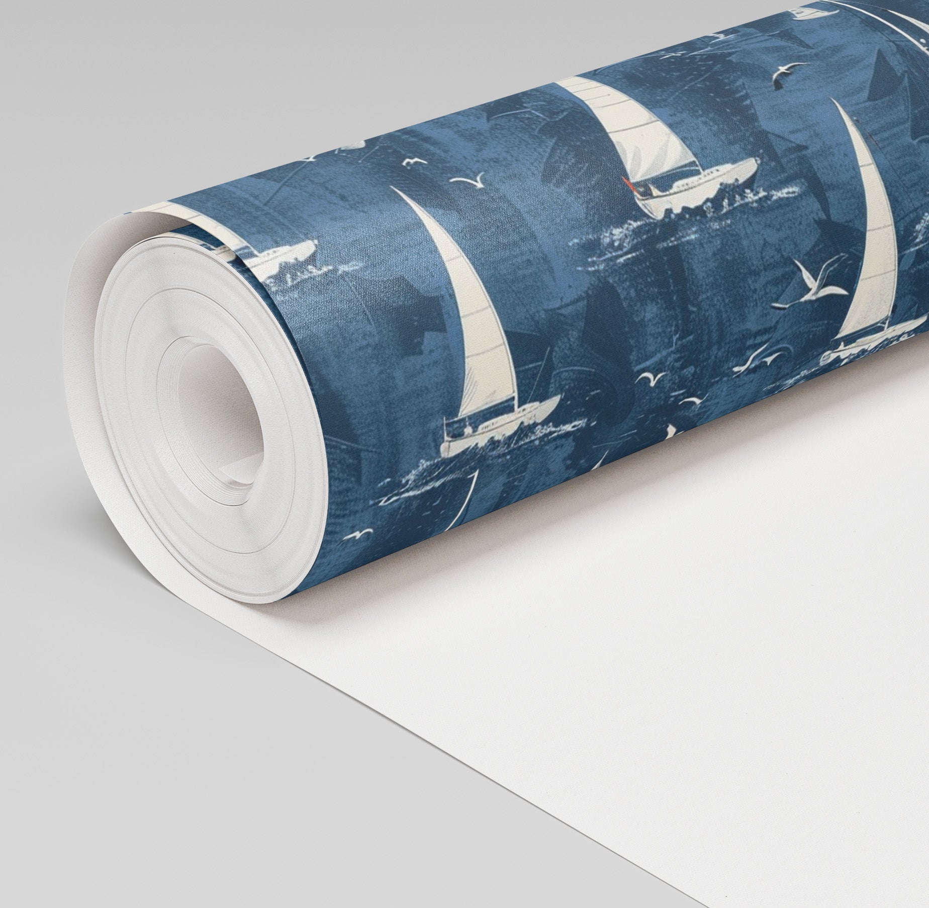 Regatta Bay Wallpaper - Painted Paper