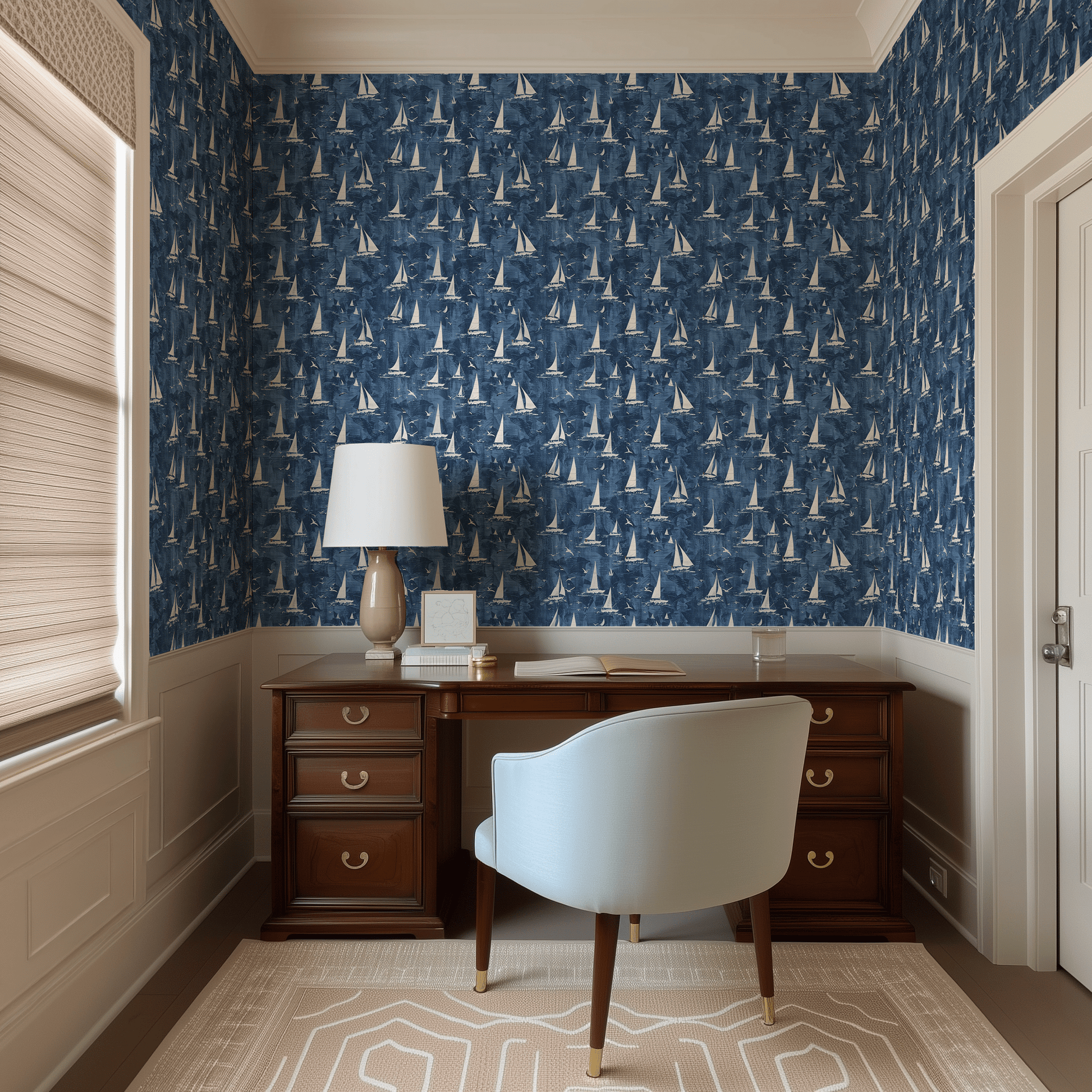 Regatta Bay Wallpaper - Painted Paper