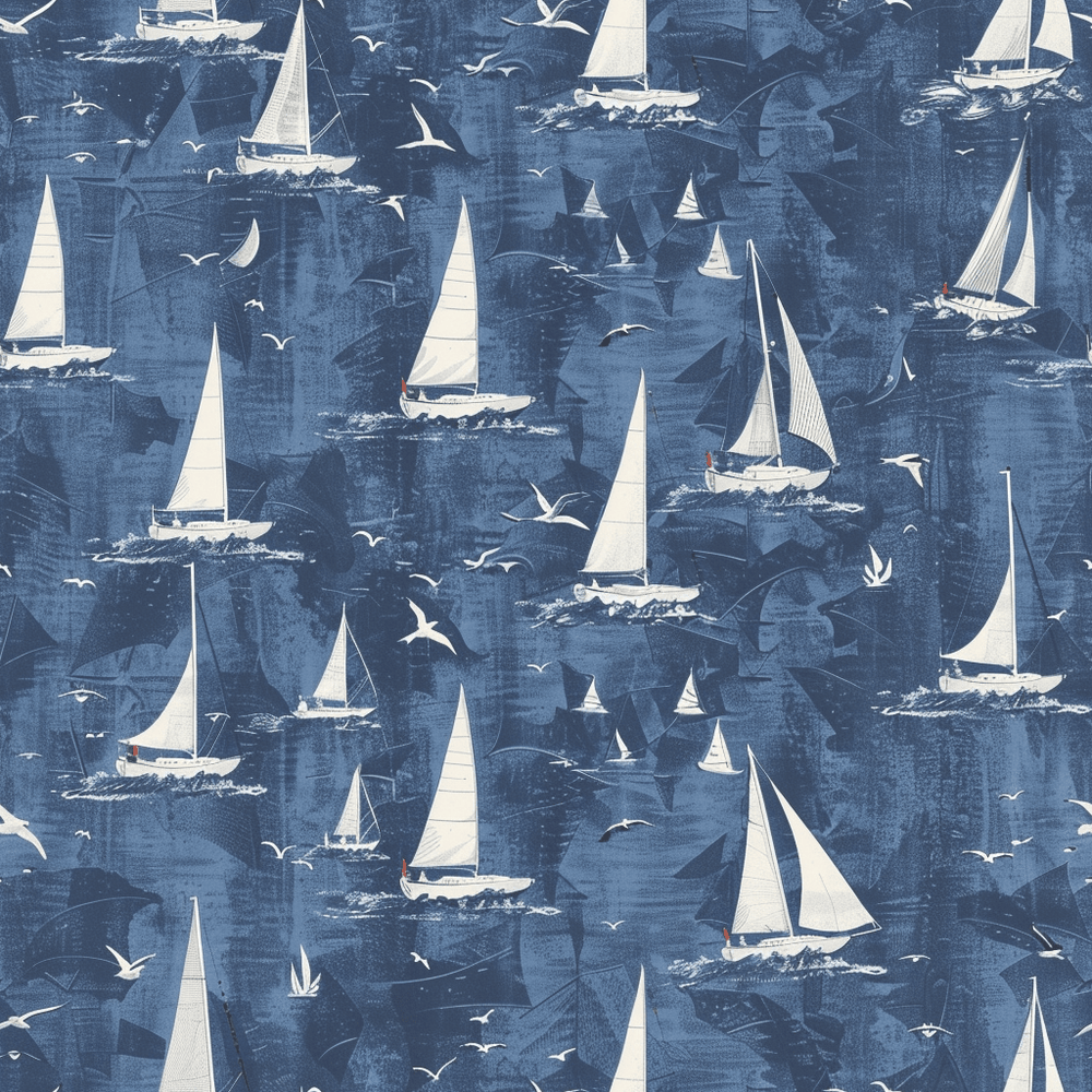 Regatta Bay Wallpaper - Painted Paper