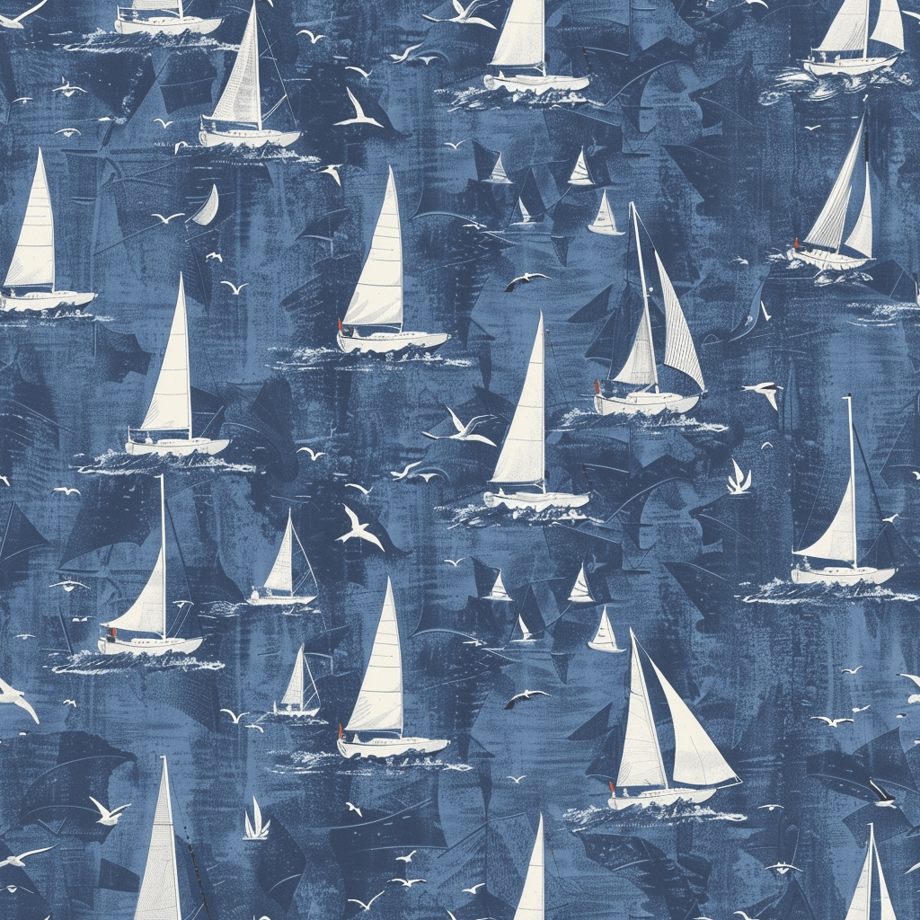Regatta Bay Wallpaper - Painted Paper