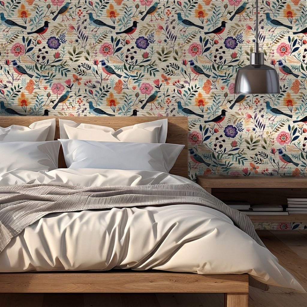 Remi Faux Grasscloth Wallpaper - Painted Paper
