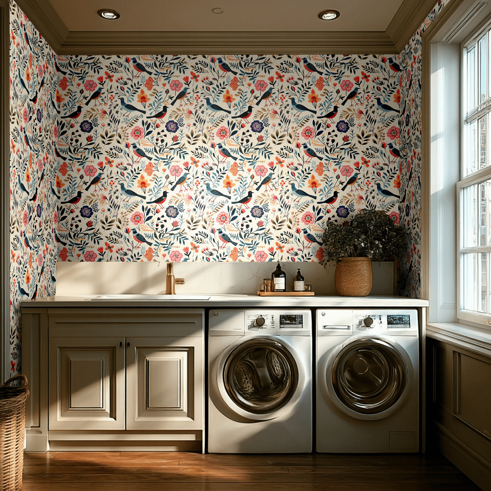 Remi Wallpaper - Painted Paper