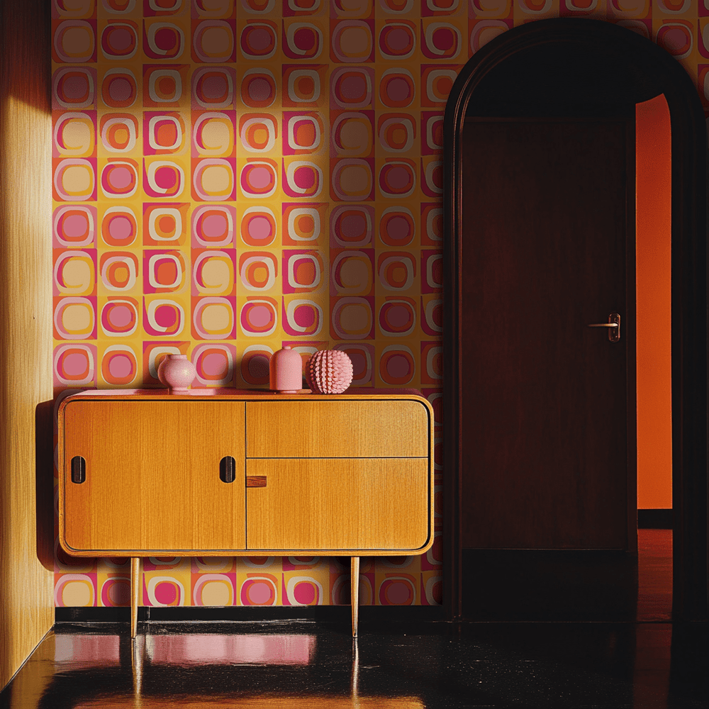 Retro Pop - Painted Paper