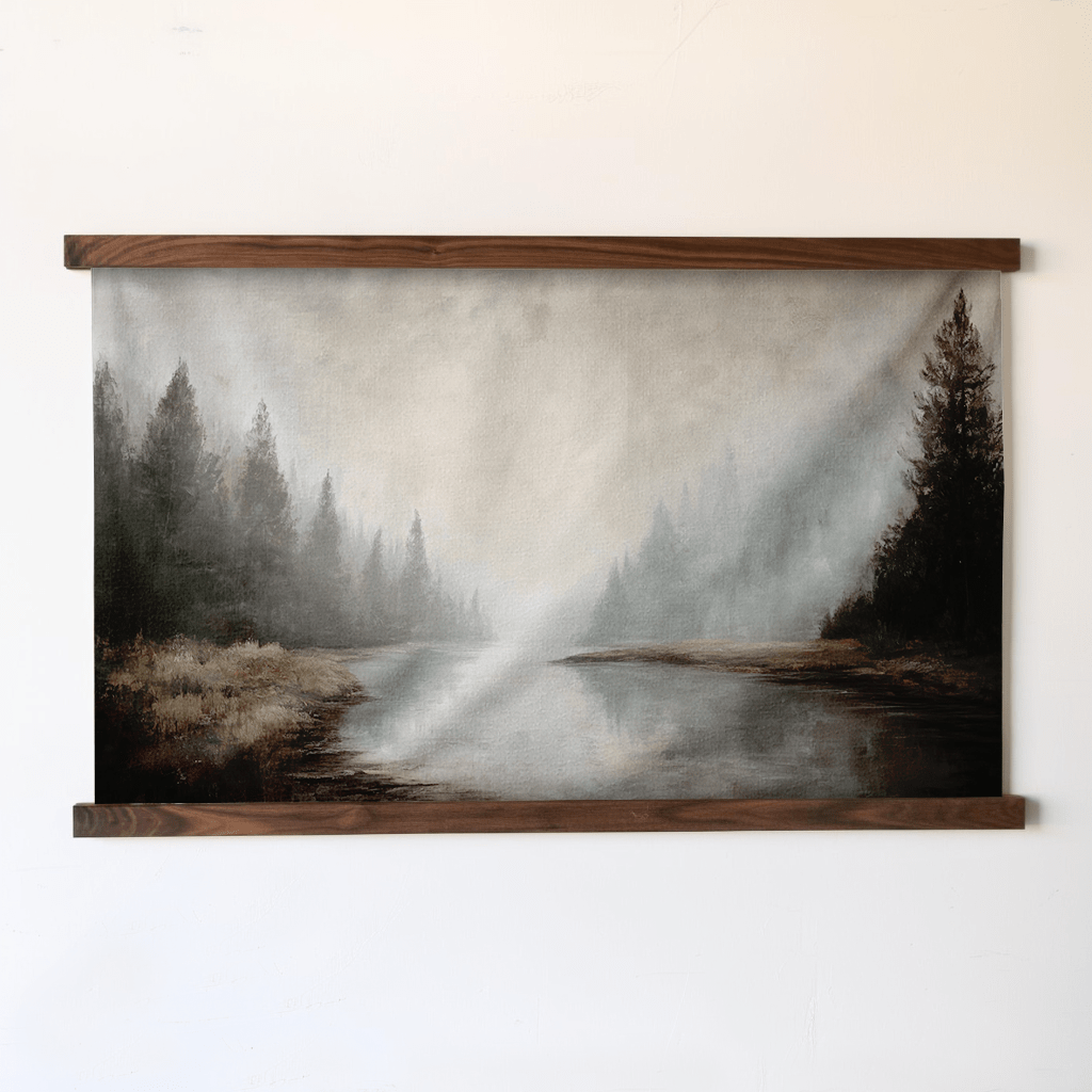 River Fades - Tapestry - Painted Paper