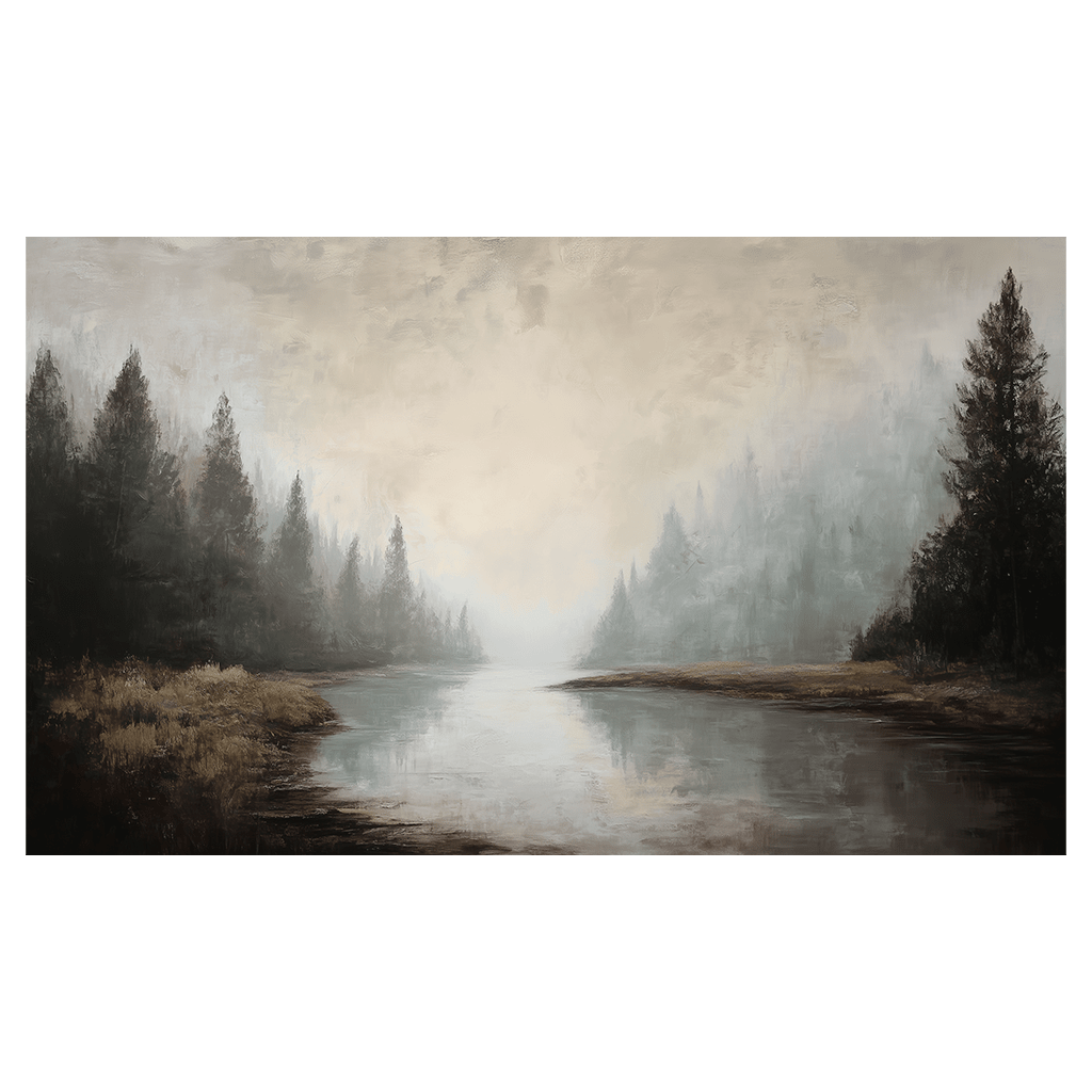 River Fades - Tapestry - Painted Paper