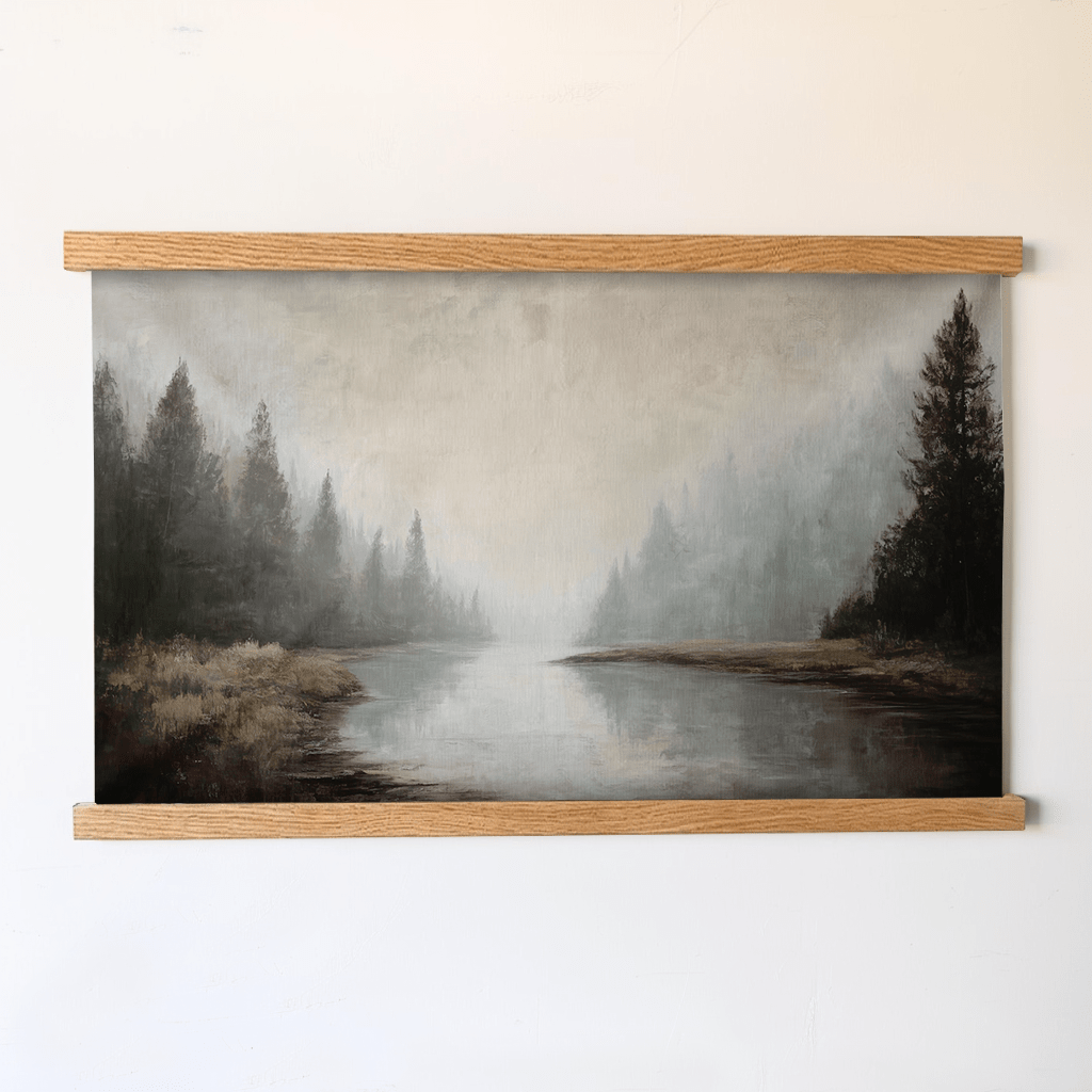 River Fades - Tapestry - Painted Paper
