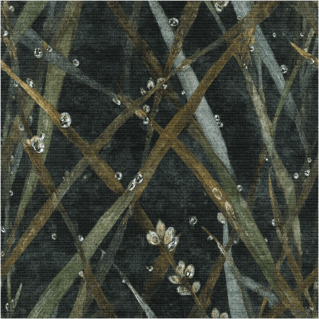 River & Reed Faux Grasscloth Wallpaper - Painted Paper