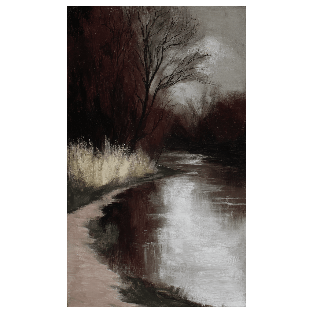 River Run - Tapestry - Painted Paper