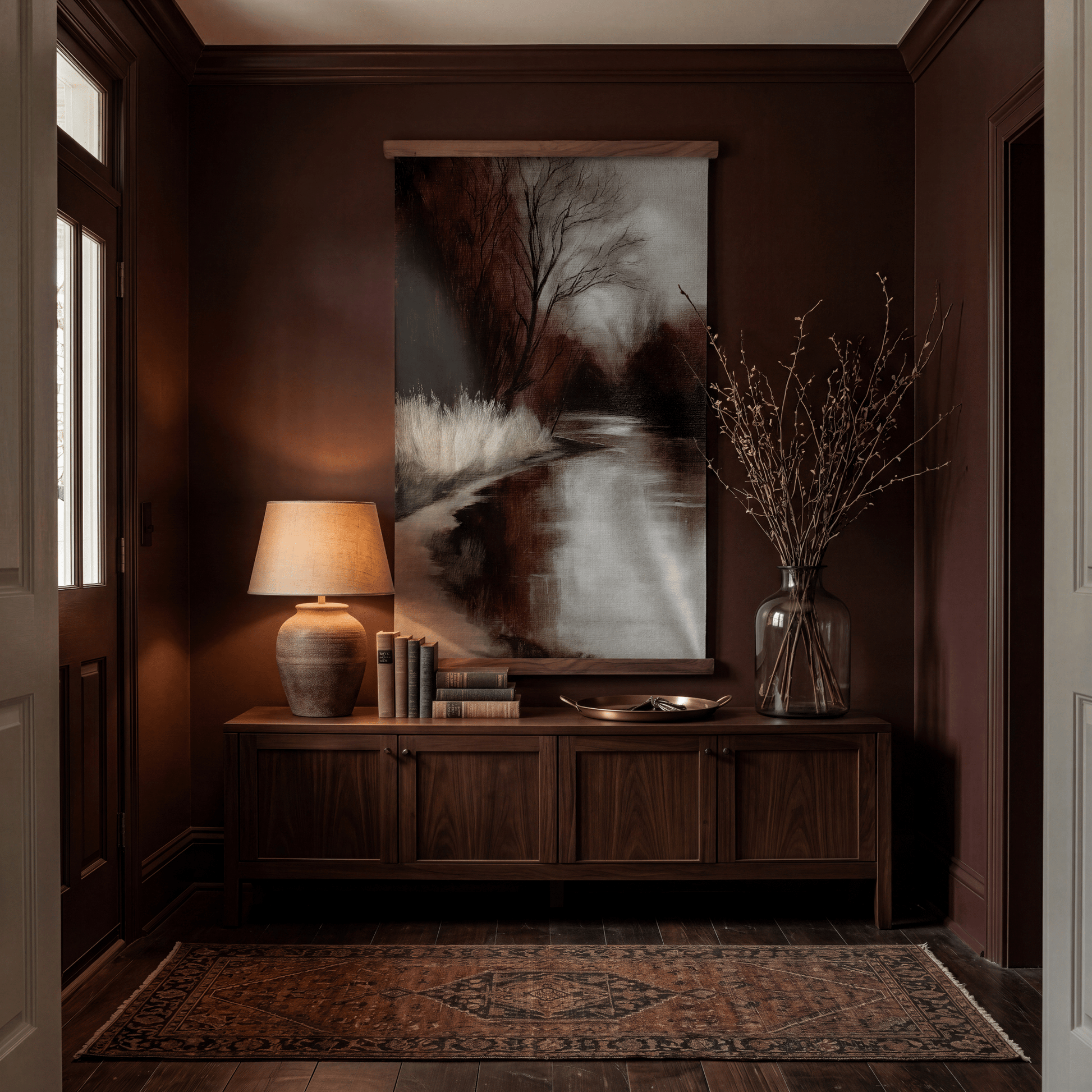 River Run - Tapestry - Painted Paper