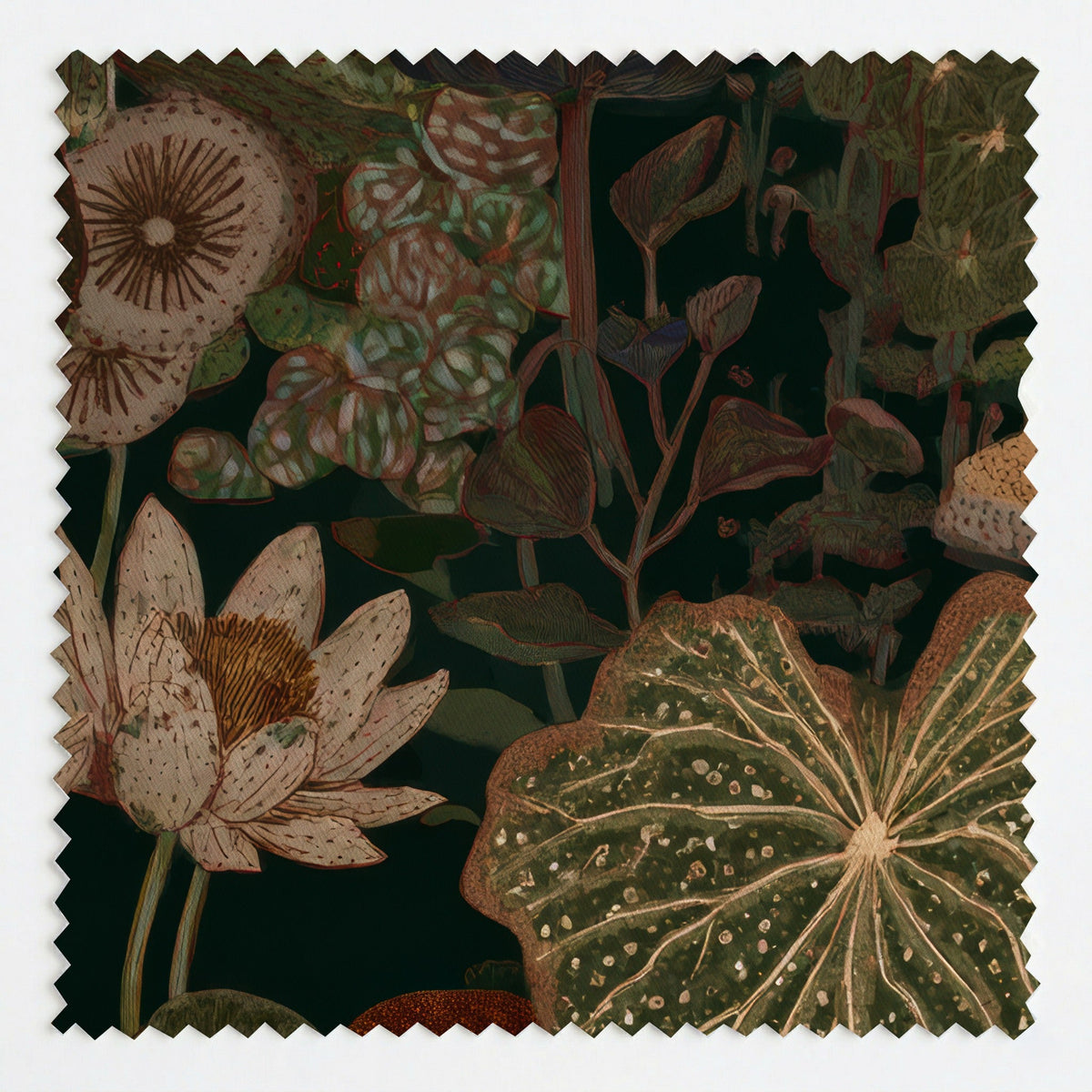 Riverbank - Fabric - Painted Paper