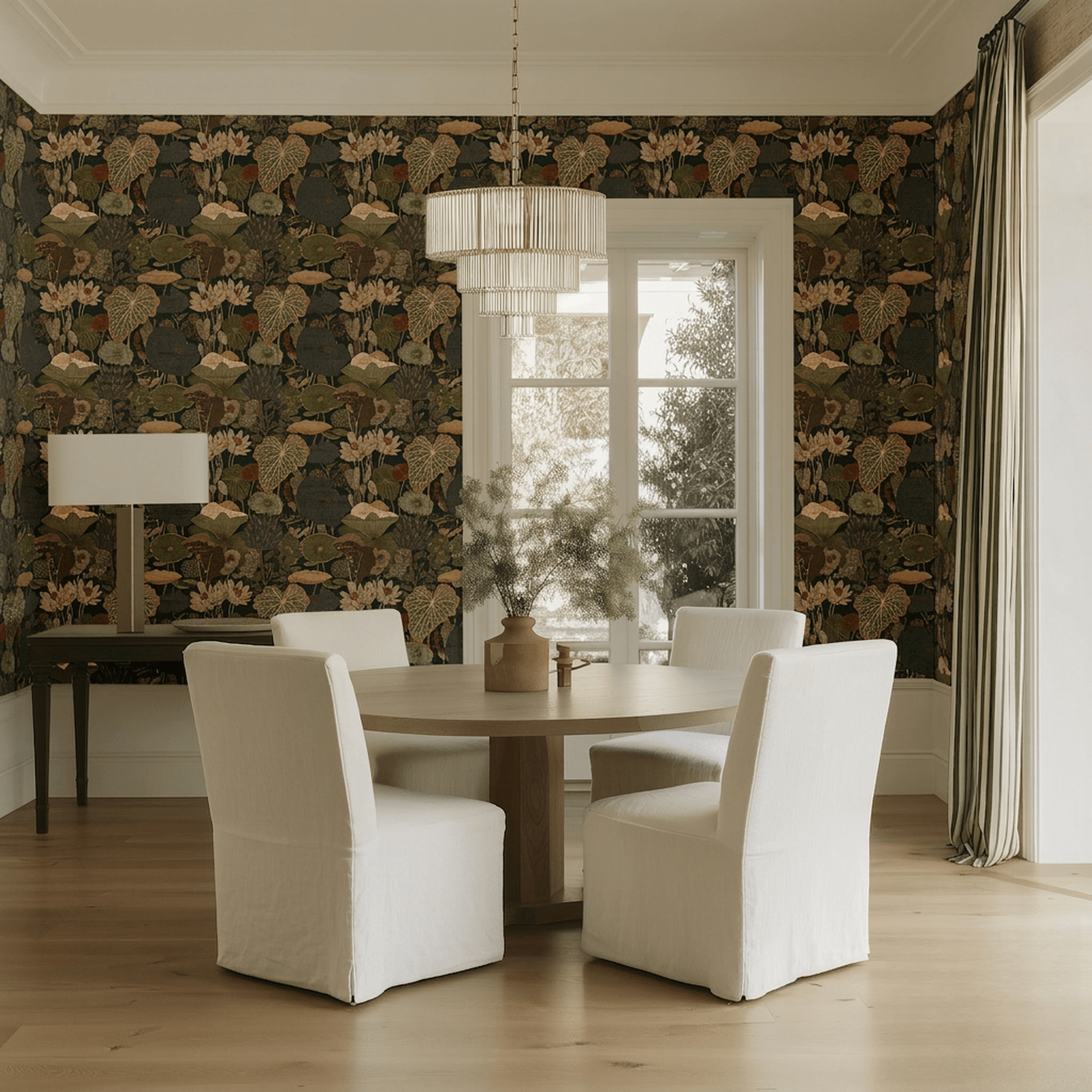 Riverbank Faux Grasscloth Wallpaper - Painted Paper