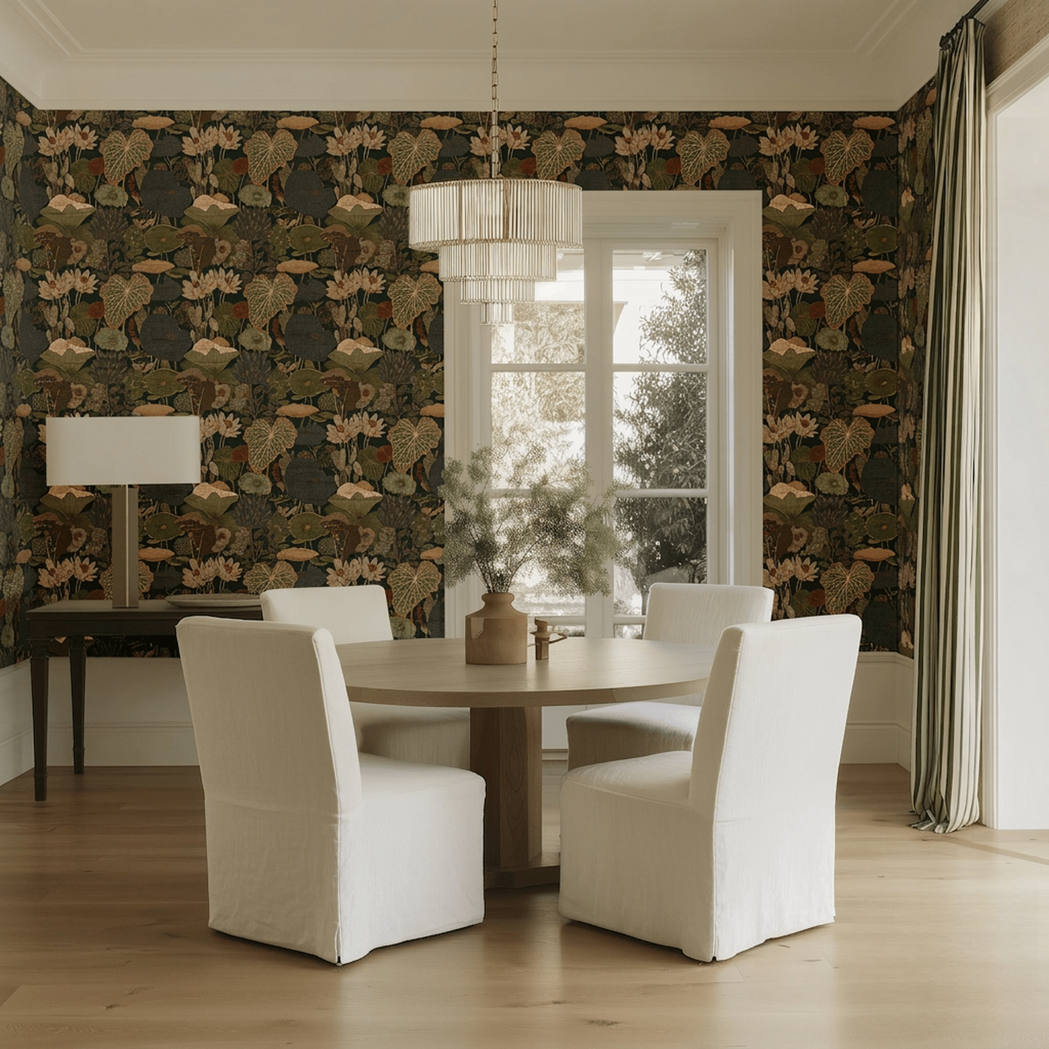 Riverbank Faux Grasscloth Wallpaper - Painted Paper