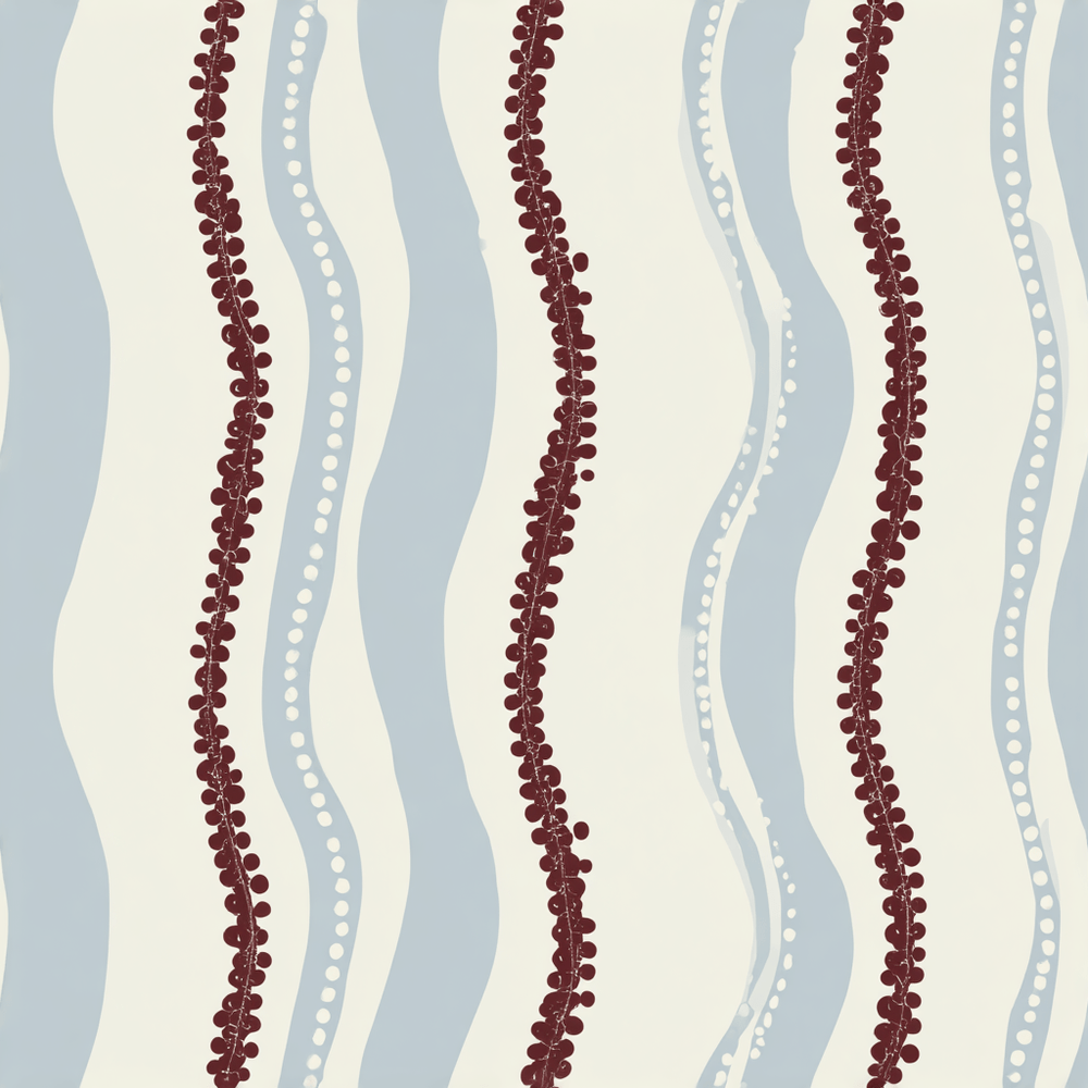 Riviera Stripe Wallpaper - Painted Paper