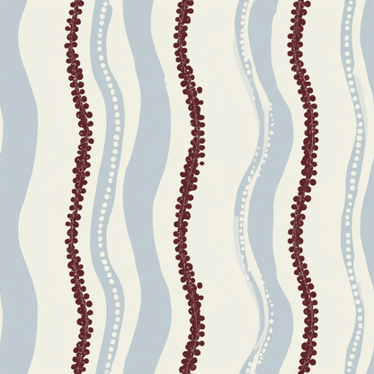 Riviera Stripe Wallpaper - Painted Paper
