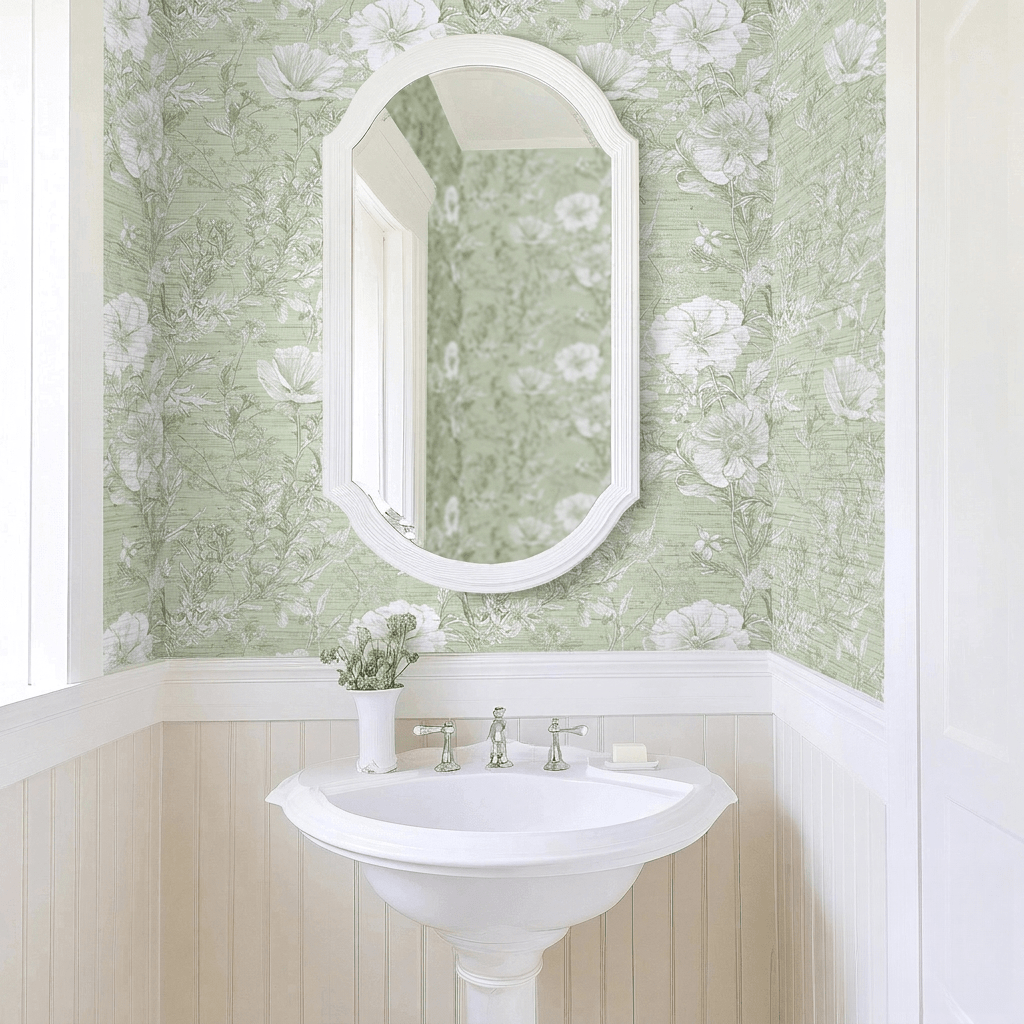 Robyn Faux Grasscloth Wallpaper - Painted Paper