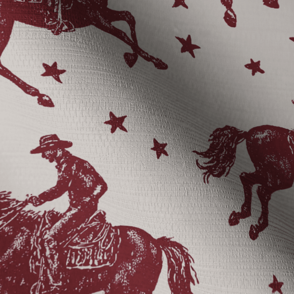 Rodeo Sky Faux Grasscloth Wallpaper - Painted Paper