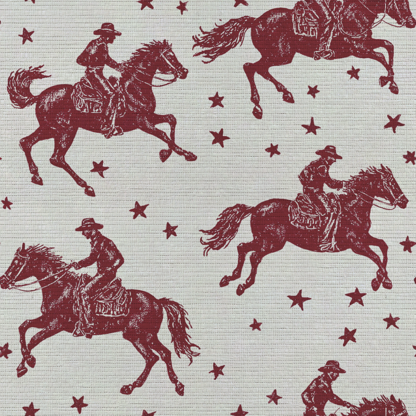 Rodeo Sky Faux Grasscloth Wallpaper