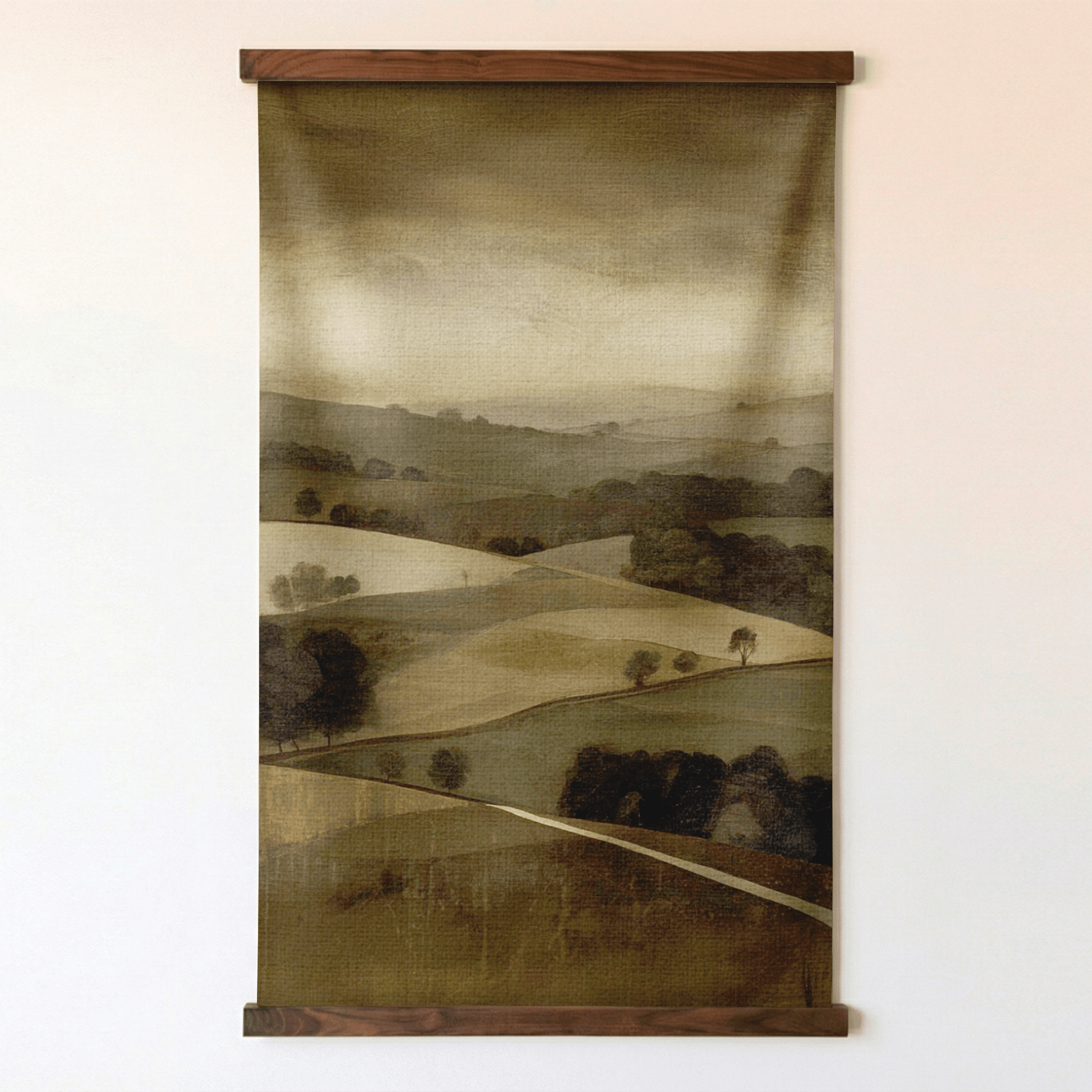 Rolling Hills - Tapestry - Painted Paper
