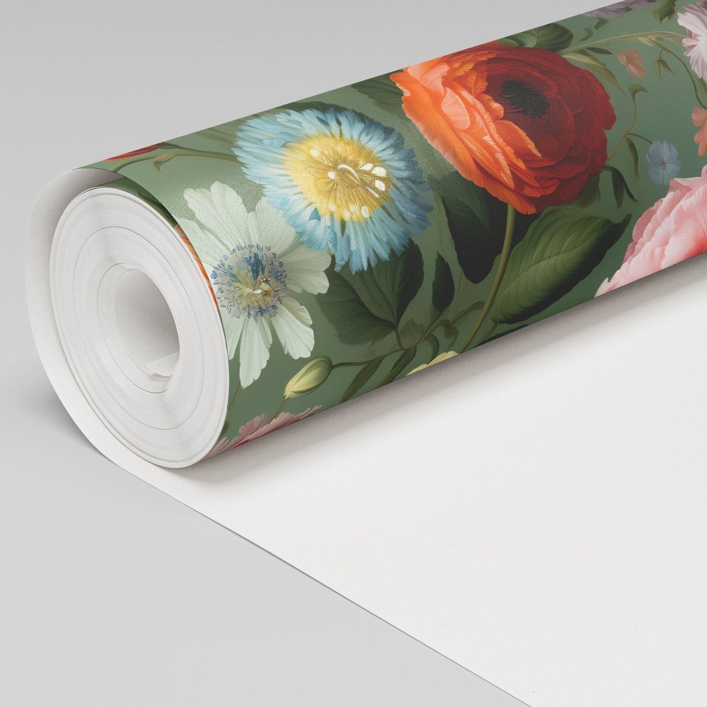 Romilly Floral Wallpaper - Painted Paper