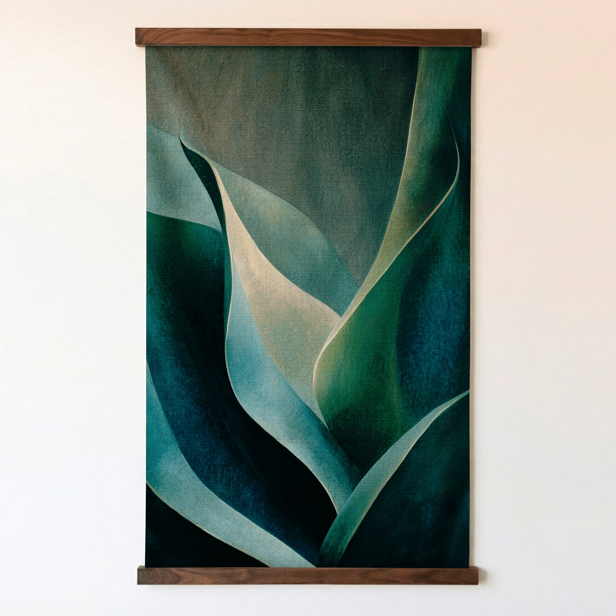 Rooted Forms - Tapestry - Painted Paper