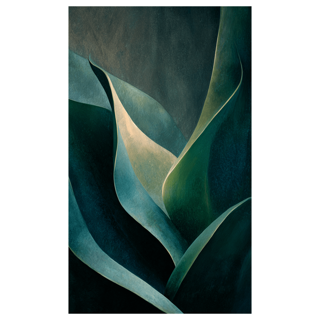 Rooted Forms - Tapestry - Painted Paper