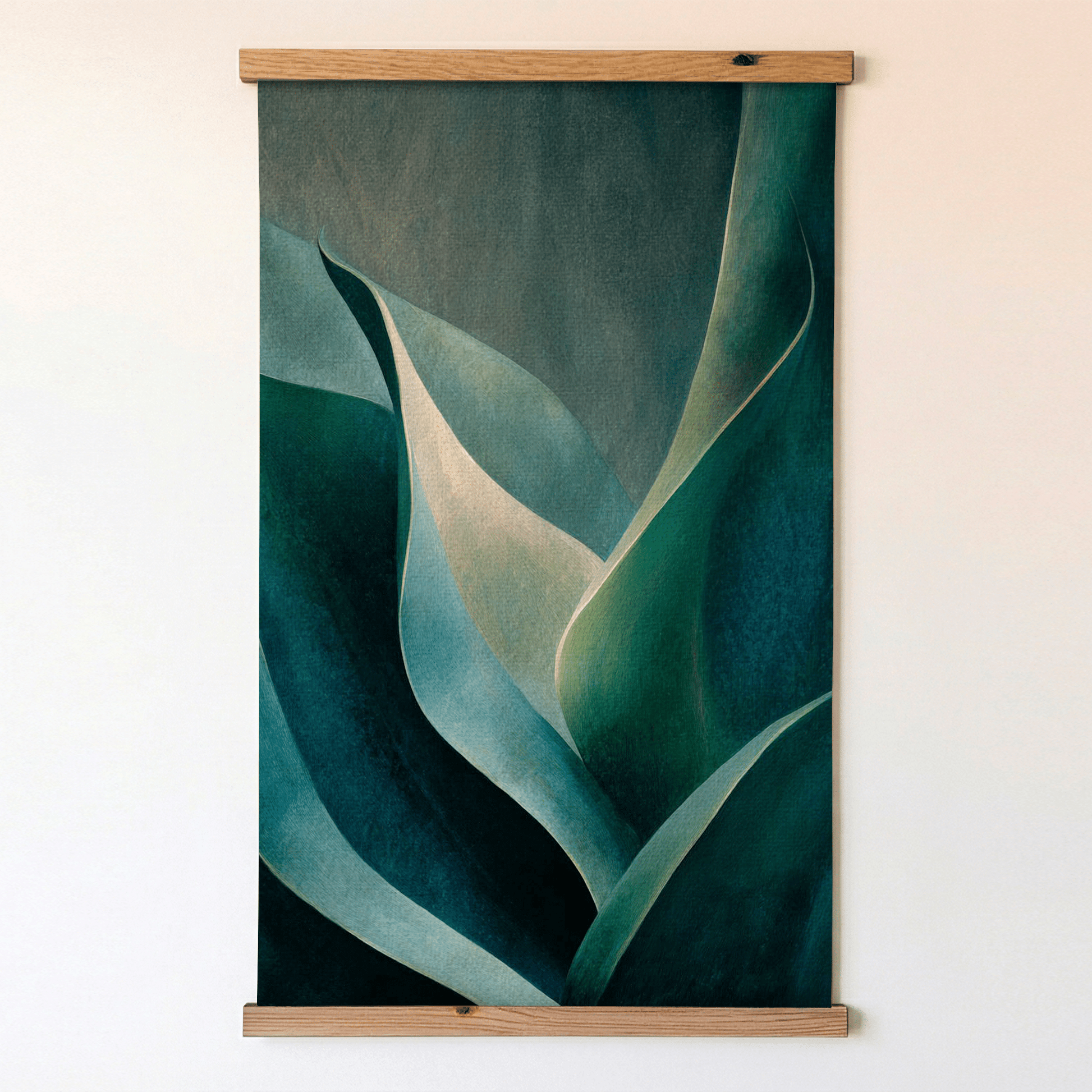 Rooted Forms - Tapestry - Painted Paper