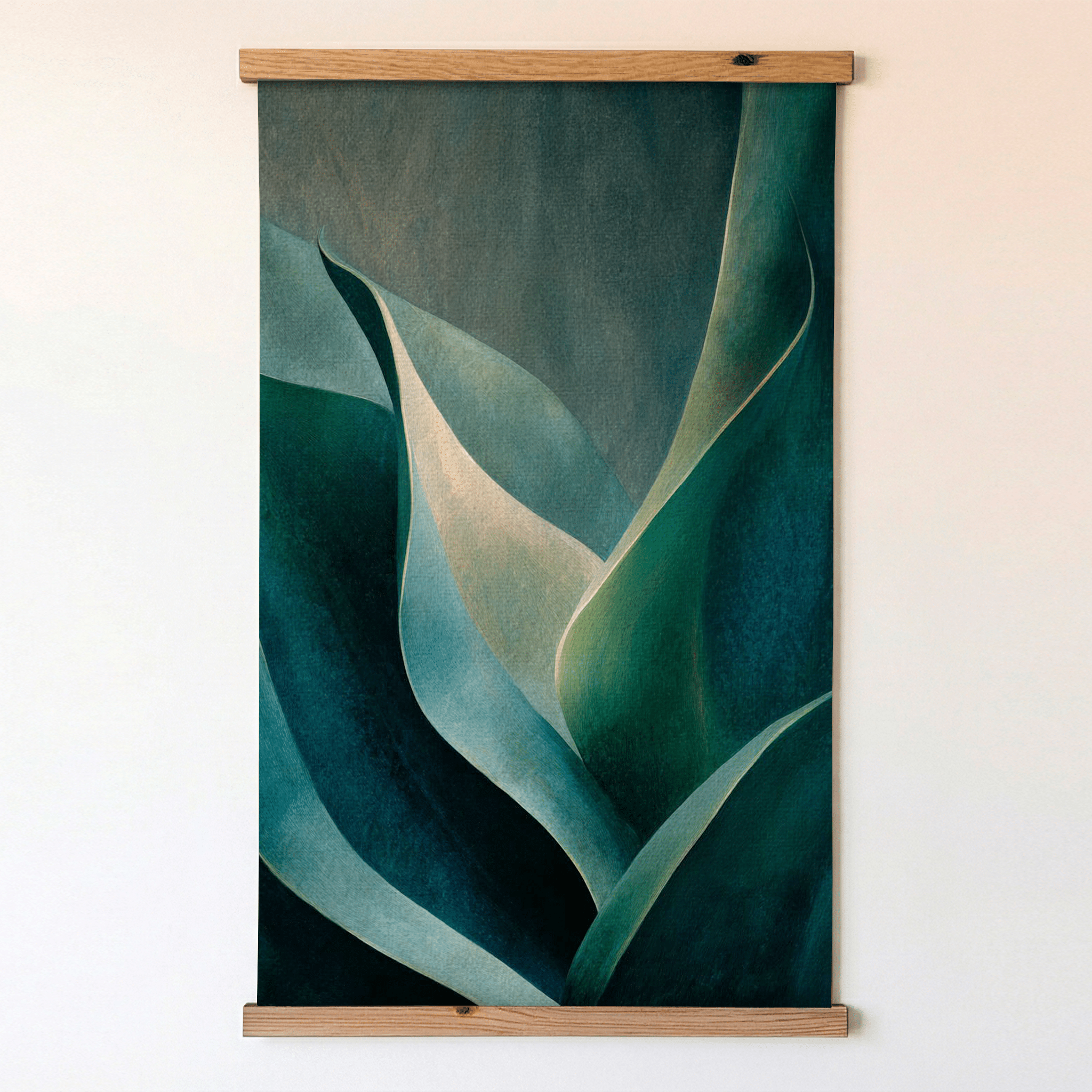 Rooted Forms - Tapestry - Painted Paper