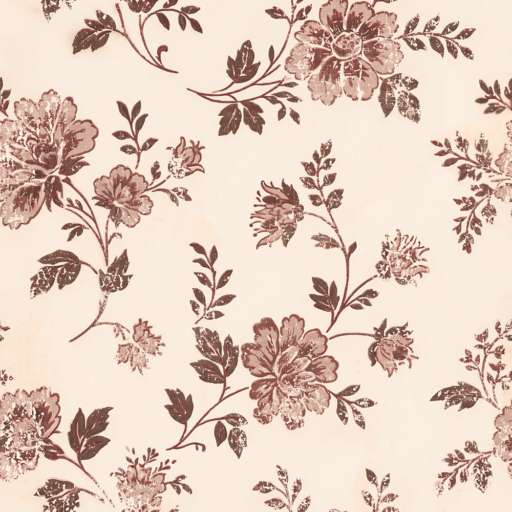 Rosalind Faded Peony Wallpaper - Painted Paper