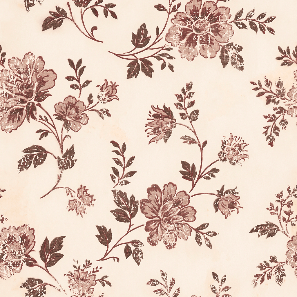 Rosalind Faded Peony Wallpaper - Painted Paper