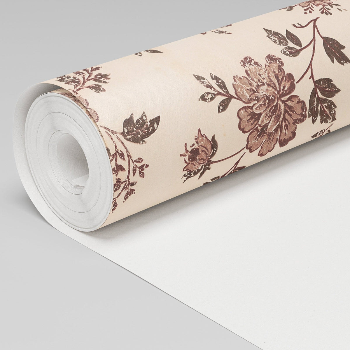 Rosalind Faded Peony Wallpaper - Painted Paper