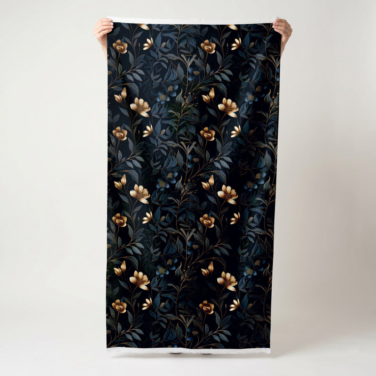 Rosalind Floral - Fabric - Painted Paper