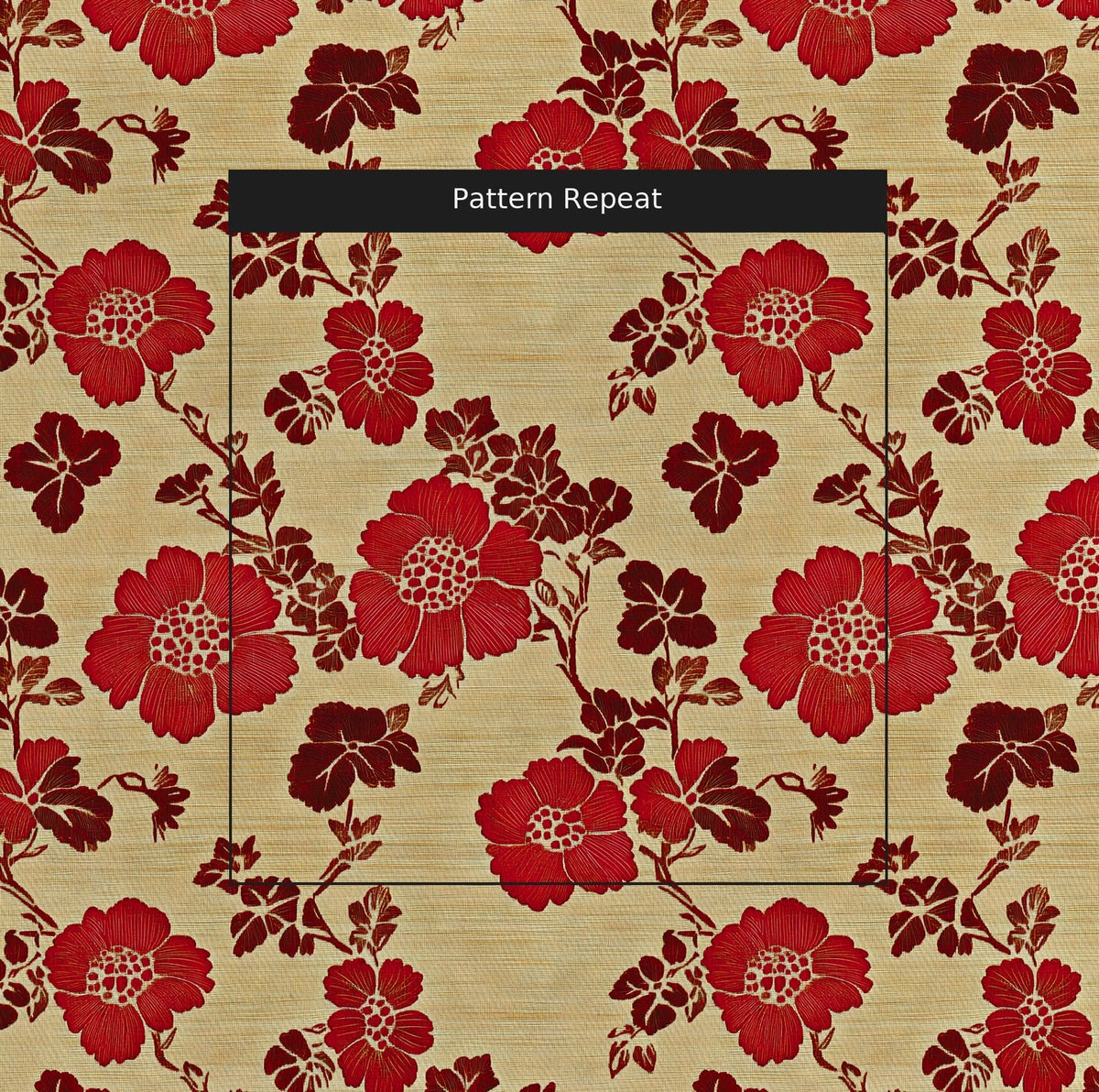 Rosamund - Fabric - Painted Paper