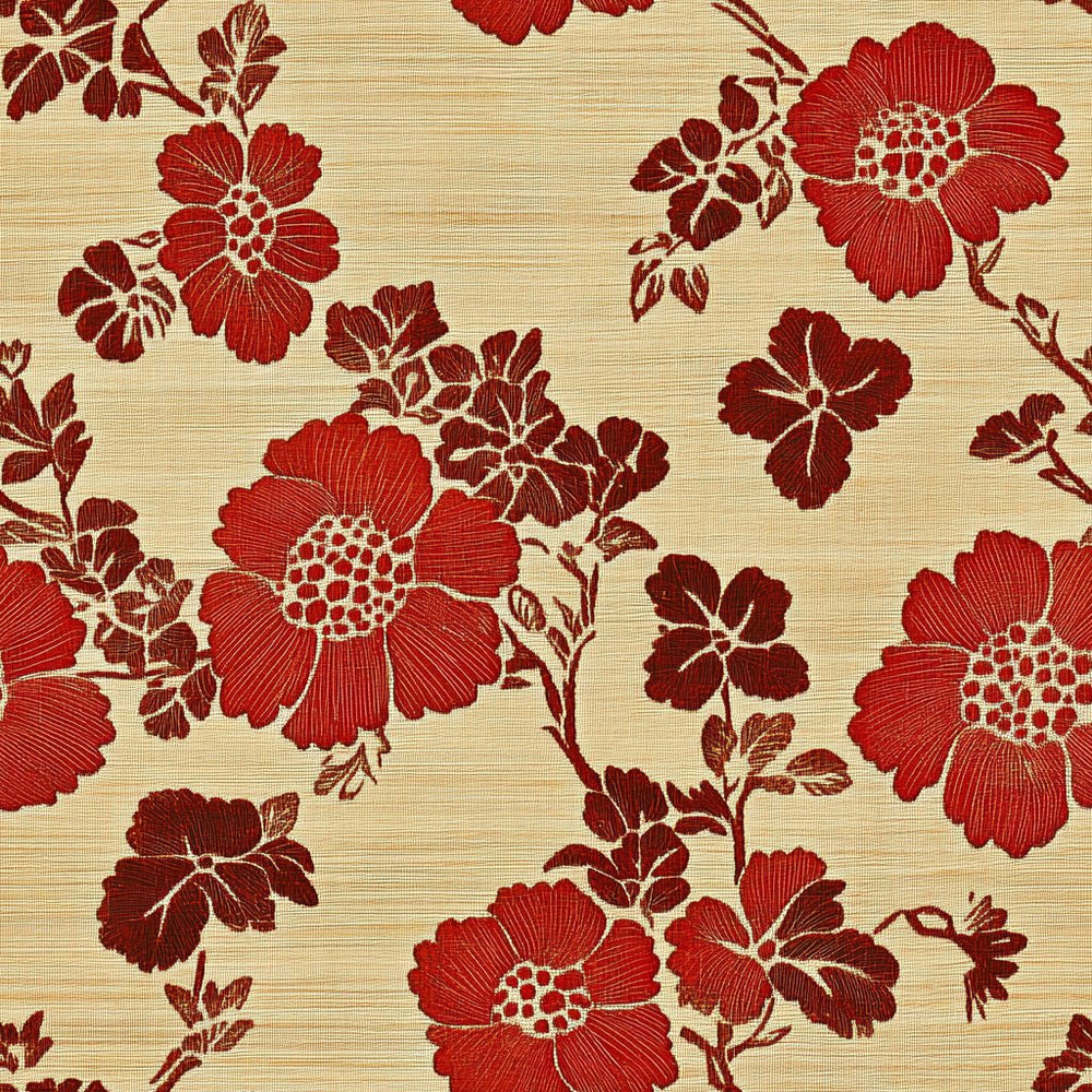Rosamund Wallpaper - Painted Paper