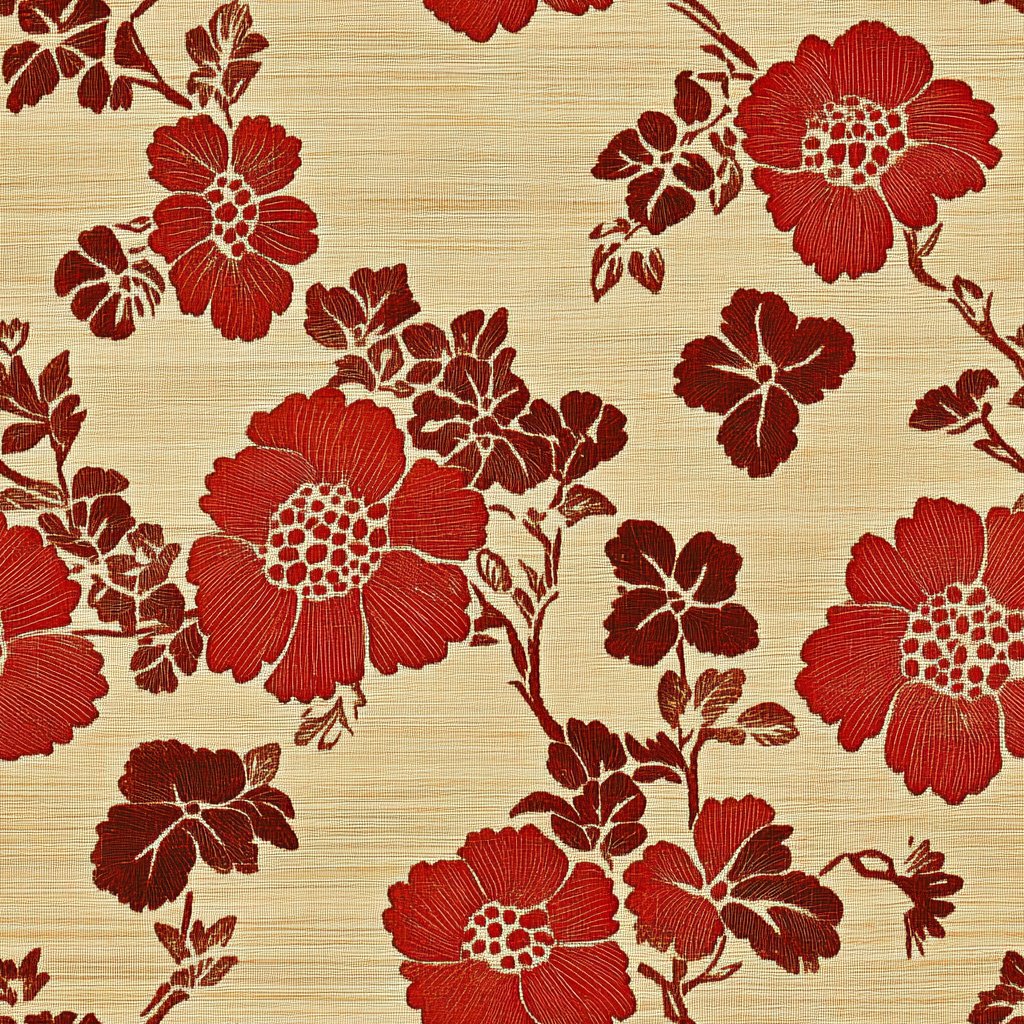 Rosamund Wallpaper - Painted Paper