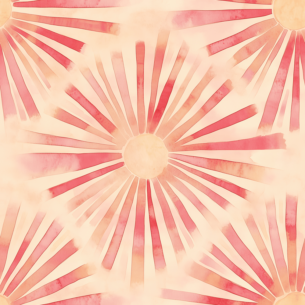 Rose Glow - Painted Paper