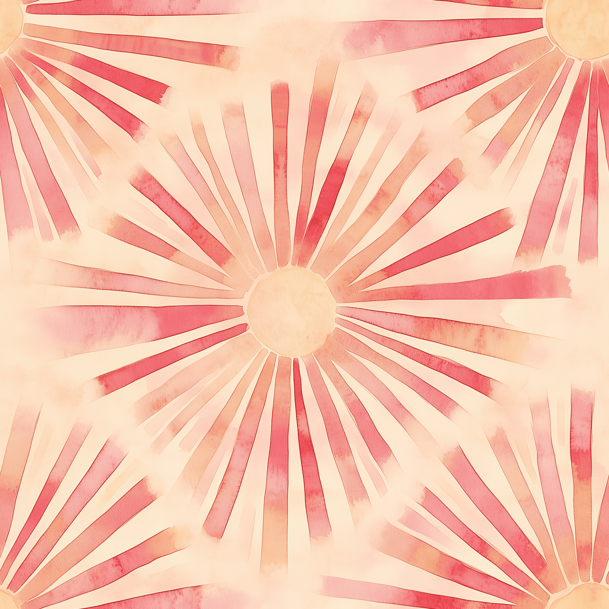 Rose Glow - Painted Paper